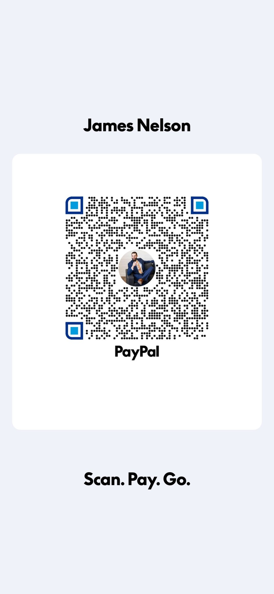 PayPal QR code - scan to send $1